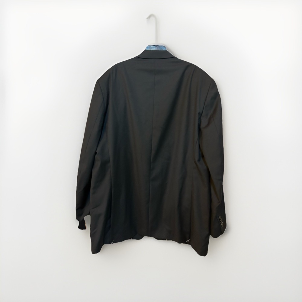 Michael Kors Black 100% Wool Suit Coat Jacket NWT 48 Long MSRP$400 - Picture 3 of 11
